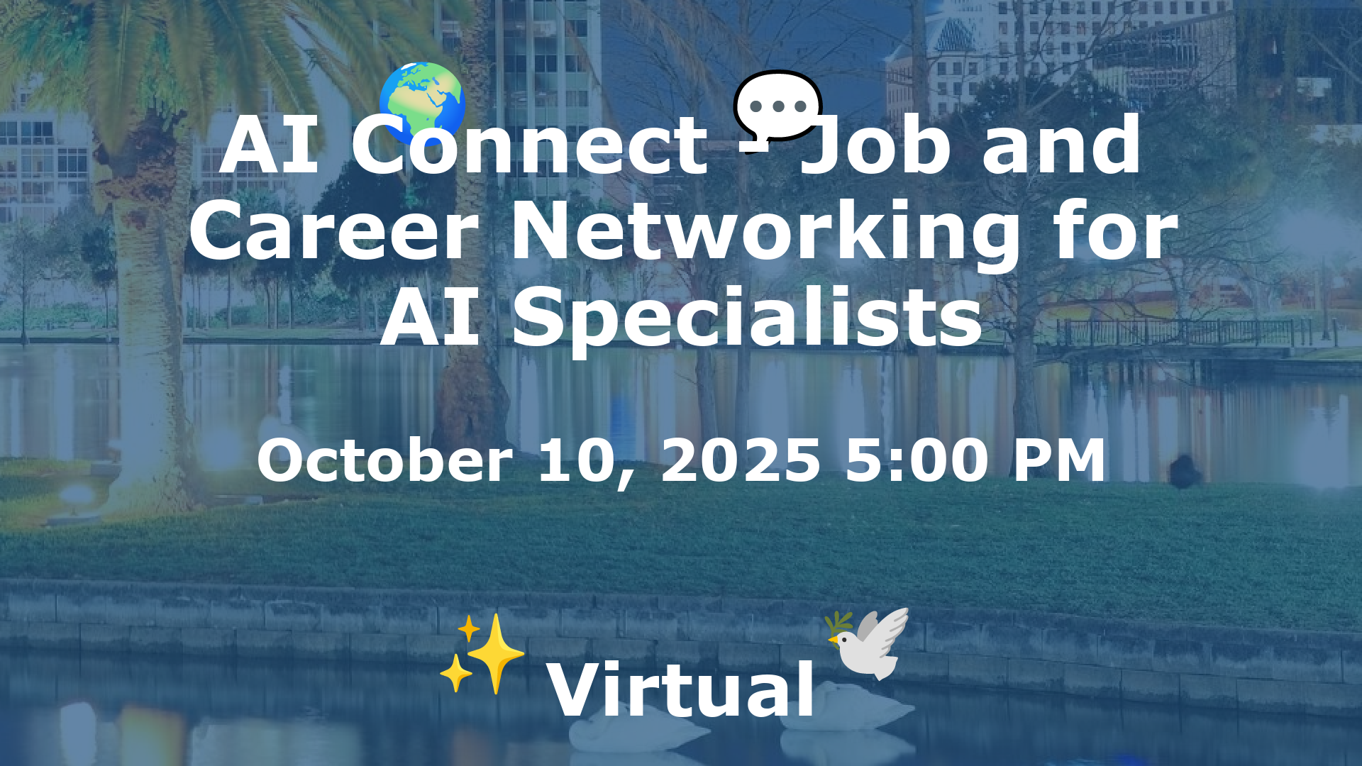 AI Connect - Job and Career Networking for AI Specialists event image